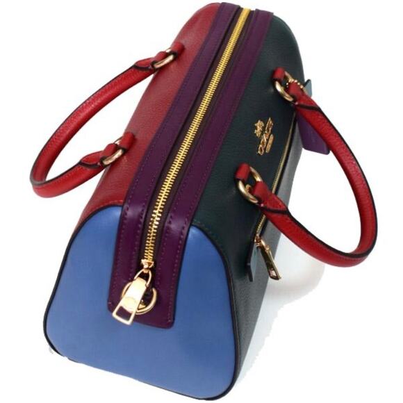 Coach Rowan Satchel Forest Multi Style CE 648. Excellent Condition - Picture 6 of 8